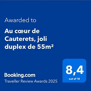 Au Cœur De Cauterets, Joli Duplex De 55m² Appartement Cauterets